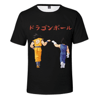 Fnyko póló férfiaknak női Dragon Ball nyomtatás nyugodt-Fit alkalmi rövid ujjú Poliészter O-nyakú utcai póló ajándék