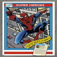 Marvel Kereskedési Kártyák-Pókember Fali Poszter, 22.375 34 Keretes