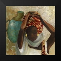 Robinson, Carol Black Modern keretes Múzeum Művészeti nyomtatás címmel-Afrika szépsége