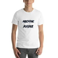 Machine Builder Slasher Stílus Rövid Ujjú Pamut Póló Undefined Ajándékok
