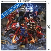 Marvel 's Avengers-Unite fali poszter, 22.375 34