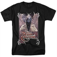 Trevco DKC132-At-Dark Crystal & Wicked Poster felnőtt normál Fit Rövid ujjú póló, fekete-Nagy