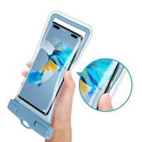 Univerzális vízálló telefon tok táska, IP vízálló telefon zsinór tok kompatibilis iPhone Pro Max Pro Plus, Galaxy S21