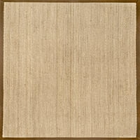 nuloom larnaca tengeri fű szilárd kültéri szőnyeg, 5 '8', barna