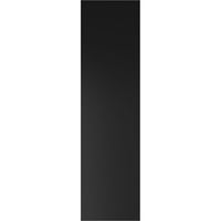 Ekena Millwork 1 8 W 33 H True Fit PVC Három tábla csatlakozott a Board-N-Batten redőnyökhez, fekete