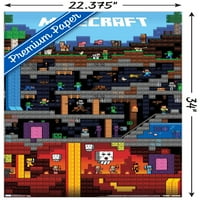 Minecraft-Világi Fali Poszter, 22.375 34