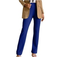 Széles láb nadrág Női Női Divat Palazzo nadrág Női Női Flare Solid Suit nadrág szabadidős nadrág Bell-bottoms egyszínű