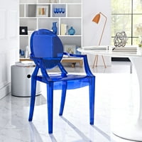 Modway Casper étkező fotel kék színben