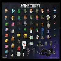 Minecraft-Sprite 2. Fali Poszter, 22.375 34