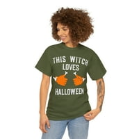 Ez A Boszorkány Szereti A Halloween Rövid Ujjú Pólót