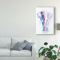 Védjegy Képzőművészet „Az elefánt soha nem felejti el” vászonművészet Aimee del Valle