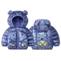 Wiueurtly kisgyermek fiú téli kabát 4t gyerekek kisgyermek baba lányok fiúk őszi tél meleg vastag párnázott Hosszú