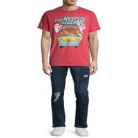 Scooby-Doo és Shaggy & Mystery Machine férfiak és nagy férfi grafikus póló, 2 csomag