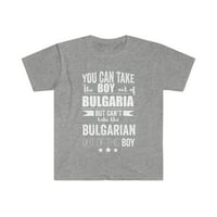 Nem lehet kivenni a bolgár büszkeséget a fiú Unise pólóból S - 3XL Bulgária