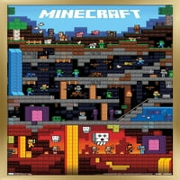 Minecraft-Világi Fali Poszter, 14.725 22.375