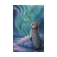 Kirk Reinert védjegye az 'Aurora Bunny' vászon művészete