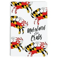 Maryland a rákok, zászló minta