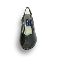 A Zara női széles szélességű peep lábujjhullámú bukós szivattyú fekete 8