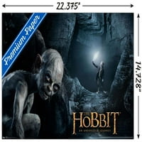 A Hobbit: Váratlan Utazás-Gollum Falplakát, 14.725 22.375