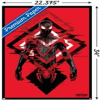 Marvel Pókembere: Miles Morales-öltöny fali poszter, 22.375 34