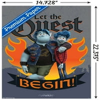 Disney Pixar Tovább-Quest Fal Poszter, 14.725 22.375