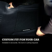 Pantsaver Custom Fit autó padlószőnyegek a Chrysler Voyager 2010 -hez, PC, a járművek minden időjárási védelme, nagyteljesítményű