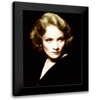 Hollywood Fotóarchívum Fekete Modern Keretes Múzeum Művészeti Nyomtatás Címmel-Marlene Dietrich